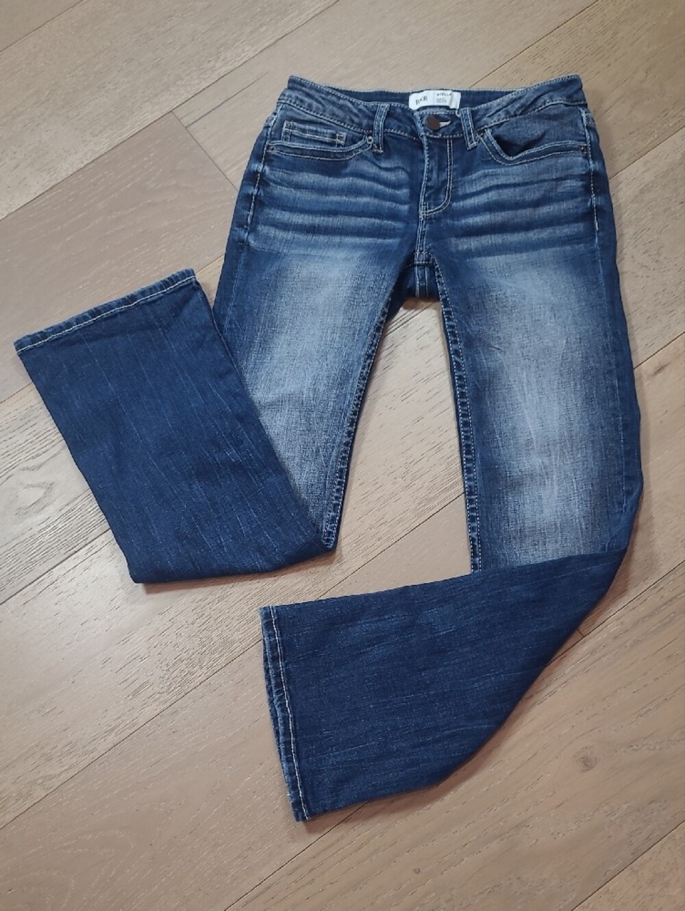 EUC BKE Jeans Women's sz 26/29.5* Stella Mid Rise Slim Fit Tailored Boot Denim